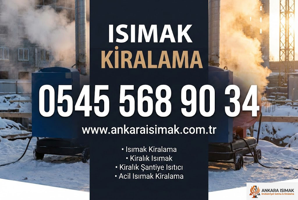 BAHÇELIEVLER MAHALLESİ, GÖLBAŞI, ANKARA Acil Isımak Kiralama - Profesyonel Hizmet